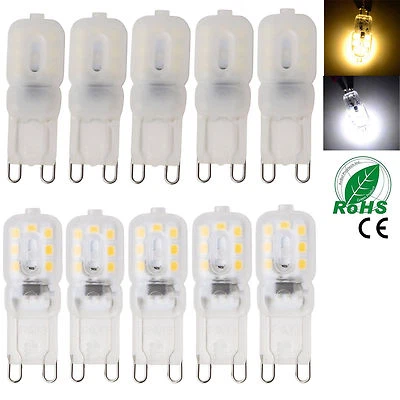 G9 3W LED Spot Light Corn Bulb SMD 14 LEDs Silicone Crystal 220V White Lamp RH - Image 1 of 4
