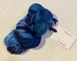 MALABRIGO CHUNKY YARN 104 Yds Kettle Dyed PURE MERINO Wool #247 Whale’s Road NEW - Picture 1 of 5
