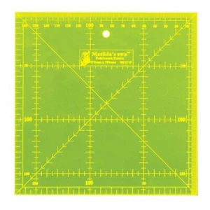 Matilda's Own Metric Square Ruler 170mm x 170mm, Patchwork Template VS1717 - Bild 1 von 1