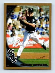 2010 Topps Update Gold Omar Vizquel 0591/2010 Chicago White Sox #US-36 - Picture 1 of 2