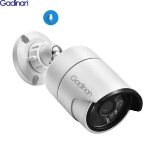 Cámara IP H.265AI 5MP 48V POE Seguridad Detección de Rostros CCTV Audio Bala Video - Imagen 1 de 9