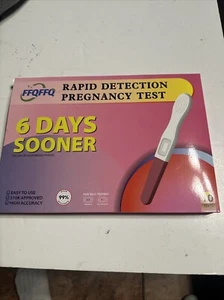 FFQFFQ Pregnancy Test Kit Early Detection with Ultra High Sensitivity 10 Tests - Picture 1 of 6