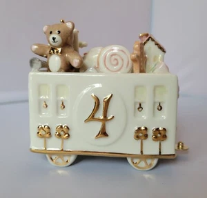 Lenox Happy Birthday Express Fabulous Four Birthday Car - Picture 1 of 6