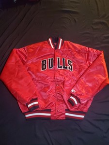 chicago bulls starter pullover