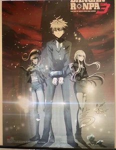 Danganronpa 3 Das Ende des Gipfels der Hoffnung Wandrolle signiert von Kazutaka Kodaka - Bild 1 von 7