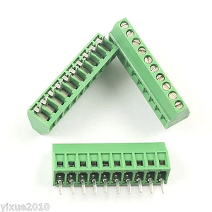 10 Piezas 2.54mm 0.1" Universal 10 Pin 10 Polos PCB Tornillo Bloque de Terminales Conector - Imagen 1 de 5