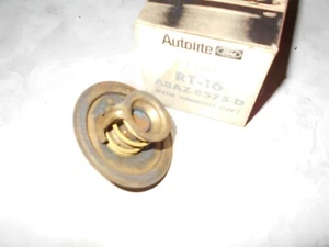 NOS Autolite RT-16 160 D. Thermostat 1960 1961 1962 1963 1964 Thunderbird & Ford - Picture 1 of 4