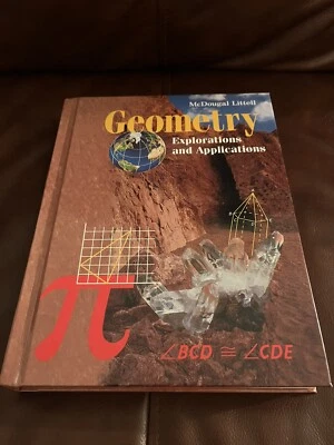 Text Book Geometry Explorations & Applications Multi Authors 1998 Home School - Image 1 of 4