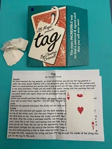Magic Trick TAG Blue Bicycle Card Trick by JB Magic (new) - Picture 1 of 2