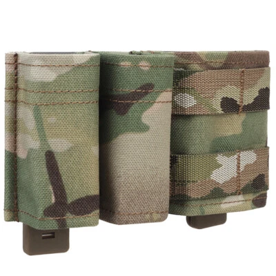 WST Tactical Mag Pouch Mag Carrier FAST 9mm 5.56 MOLLE Pouch Open Top Camo - Image 1 of 4