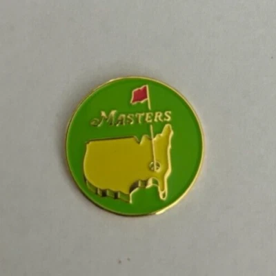 Masters Golf Ball Markers with Magnetic Hat Clips
