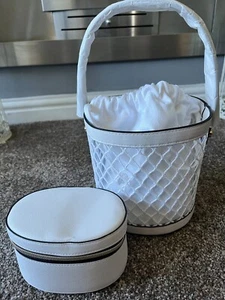 Estee Lauder Bucket Bag/Handtasche. Kosmetiktasche ist transparent nicht hohl - Bild 1 von 7