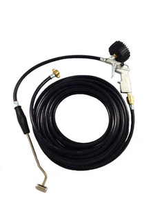 Reifenfüller, 15 m Schlauch, mit LKW Reifenfüllanschluss und Tankstellenstecker - Bild 1 von 2