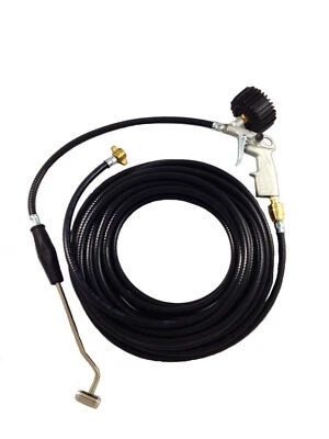 Reifenfüller, 15 m Schlauch, mit LKW Reifenfüllanschluss und Tankstellenstecker - Bild 1 von 2