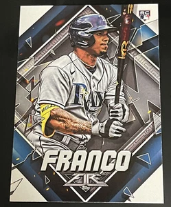 2022 Topps Fire #128 Wander Franco Tampa Bay Rays RC - Picture 1 of 2