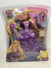 Mattel Disney Princess Tangled Sing And Glow Rapunzel Doll light up 2010 NRFB