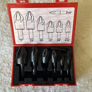 KEO 50046 Senker-Set, 7 Stück, 6 FL, 60 Grad, Kobalt 3ZXU9 - Bild 1 von 4