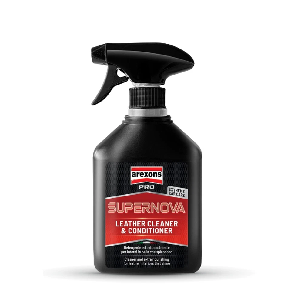 Detergente Extra Nutriente Pelle 500ml Supernova 8093 Arexons Pro Per Interni