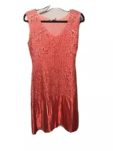 General Apparel Coral Dress XL - Picture 1 of 10
