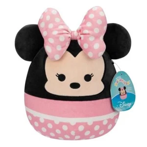 Merchandising Disney: Squishmallows - Rei Toys - Peluche 25 Cm Serie 1 - Minnie - Foto 1 di 1