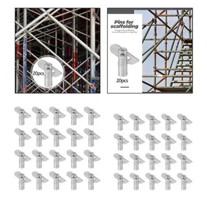 20Pcs Part Hand Frame Locking Pin Scaffold Accessories Shelf Steel Outdoor - Picture 1 of 15