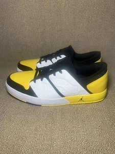 NEW Jordan Nu Retro 1 Low Men's Black/White-Tour Yellow DV5141 017 Size 15 - Picture 1 of 10
