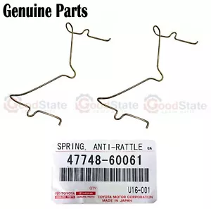 Genuine Toyota LandCruiser 100 Series UZJ Front Brake Anti Rattle Spring Clip x2 - Picture 1 of 9