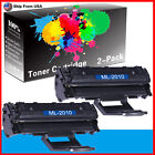 2Pk Ml 2010 Ml-2010D3 Toner Cartridge For Ml-2510 Ml-2010P Ml-2010Pr