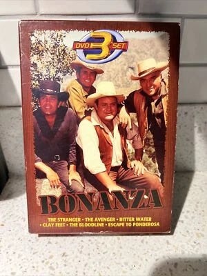 Bonanza TV Series DVD 3-Disc Set 6 Episodes Western Michael Landon, Lorne - Image 1 of 4