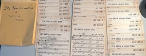 LOU RAWLS - It’s been A Long Time - Estate Music Sheets - Picture 1 of 6