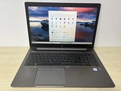 HP ZBook 15U G5 i5-7200U 15" 16GB DDR4 256GB NVMe Radeon Pro WX3100 Windows 11 - Image 1 of 4