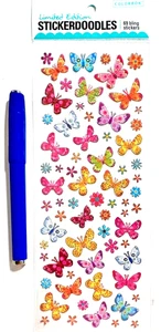 Colorbok Butterflies Stickers Scrapbooking Card Making Embellishment - Picture 1 of 1