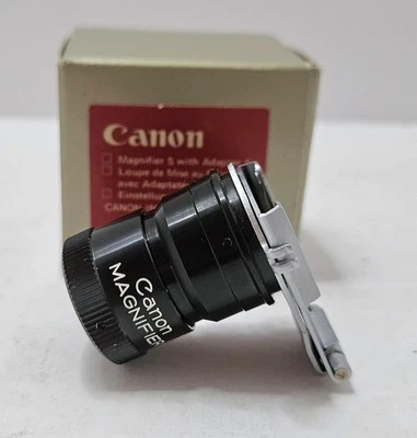 Canon Magnifier With Adapter S for A-1 AE-1 - Image 1 of 4