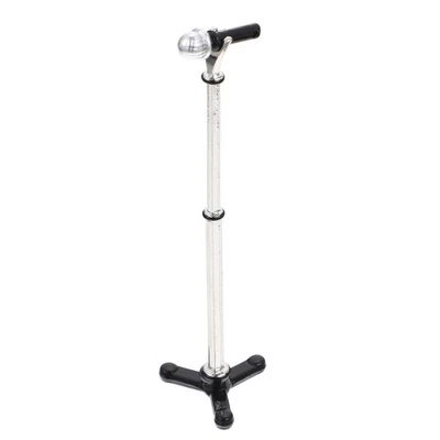  Pied De Micro Bureau Accessoires Pour Maison Miniature Simulation Microphones - Photo 1/4