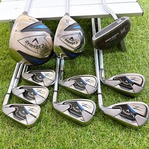 Callaway WARBIRD Men's Golf Club Set 10pcs No Bag Flex-S Right-handed From Japan - Picture 1 of 17