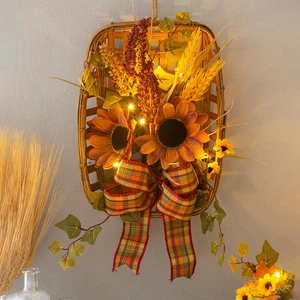 Artificial Sunflower in Basket - Picture 1 of 3