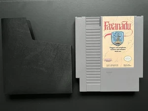 Faxanadu (Nintendo, 1989) NES W/ Dust Cover! *AUTHENTIC* *TESTED* - Picture 1 of 9