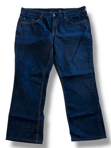 Buffalo David Bitton Evan Slim Fit Men's Blue Jeans Pants 100% Cotton Size 42 - Picture 1 of 6