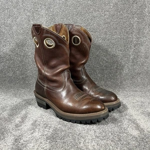 Ariat Trail Hand 10002277 Herren Gr. 9 EE Braun Leder Western Cowboy Arbeitsstiefel - Bild 1 von 14