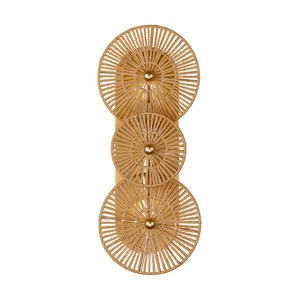 Abbott 2-Light Wall Sconce in Distressed Gold by Breegan Jane - Picture 1 of 6