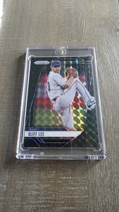 2025 Panini Prizm Cliff Lee #61 BLACK 1 OF 1 LOOK!! - Bild 1 von 7