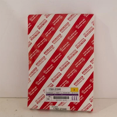 Filtro de aire original del motor Prius Toyota 2004-2009 17801-21040 Foto 1 de 2