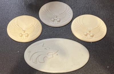 Star Trek Logos Romulan Emblem Battle Of Wolf 359 Emblem Resin Models Logos - Image 1 of 4