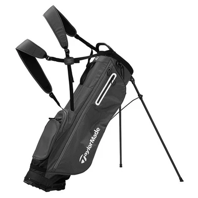 NEW 2025 TaylorMade Flextech Super Lite Gray 4 Way Stand/Carry Golf Bag - Image 1 of 2
