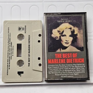 Marlene Dietrich The Best Of Cassette 1973 CBS - Picture 1 of 2