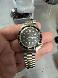 ELGIN SPORTSMAN DIVE STYLE WATCH For Parts Or Restore Scratched - Picture 1 of 18