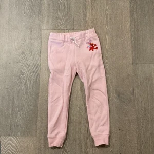 H&M Sesame Street Pink Kids Sweatpants Size 4-5Y Elmo And Abby Cadabby - Picture 1 of 4