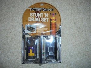 TAKARA PENNY RACERS STUNT N' DRAG SET~SUN DEVIL~MINT ON CARD~MIP~VERY RARE~RARITÄT!! - Bild 1 von 5