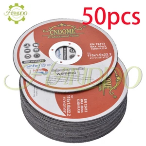Pack 50 4-1/2"×.040"×7/8" Cut-off Wheel-Metal & Stainless Steel Cutting Discs - Picture 1 of 9