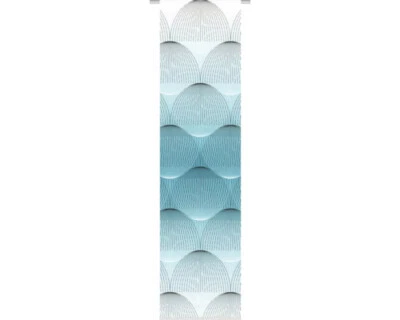 Schiebegardine Digitaldruck Benari türkis 60x245 cm - Bild 1 von 4